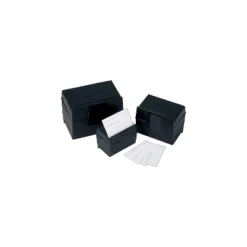 Oxford Plastic Index Card File 400 Capacity 6 1/2w X 4 7/8d Black 01461 -HOMCOM Store GUEST 20c54ddf 671d 4909 a634 d62548629f48