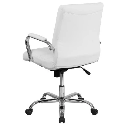 Merrick Lane Contemporary Mid-Back Home Office Chair With Padded Arms 14 Merrick Lane Contemporary Mid-Back Home Office Chair With Padded Arms - Image 12