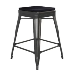 Flash Furniture Cierra Set Of 4 Commercial Grade 24" High Backless Metal Indoor Counter Height Stools With All-Weather Poly Resin Seats 29 Flash Furniture Cierra Set Of 4 Commercial Grade 24" High Backless Metal Indoor Counter Height Stools With All-Weather Poly Resin Seats -HOMCOM Store GUEST 218547df 56d3 4cb9 ab5f 1576bd7762ba