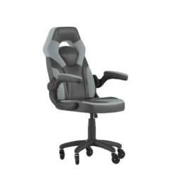 Flash Furniture X10 Gaming Chair Racing Office Computer PC Adjustable Chair With Flip-up Arms And Transparent Roller Wheels -HOMCOM Store GUEST 23f8d9bb 2ae7 410b bcf8 f102b6837a64
