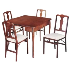 3 In 1 Expanding Table Cherry - Stakmore -HOMCOM Store GUEST 246a1982 2542 4874 8ab9 e90208a51573