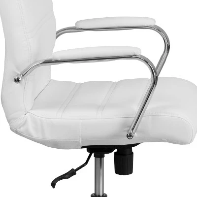 Merrick Lane Contemporary Mid-Back Home Office Chair With Padded Arms 12 Merrick Lane Contemporary Mid-Back Home Office Chair With Padded Arms - Image 10
