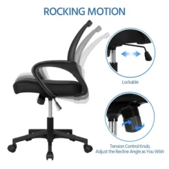 Yaheetech Adjustable Ergonomic Computer Chair Office Chair -HOMCOM Store GUEST 271e8911 36d7 4885 9790 f43d7a3ea28b