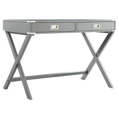 Kenton Wood Writing Desk With Drawers - Inspire Q 10 Kenton Wood Writing Desk With Drawers - Inspire Q - Image 8