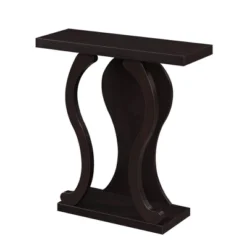 Newport Terry B Console Table With Shelf - Breighton Home -HOMCOM Store GUEST 27450670 b6a8 404c a630 a405c74cdaba