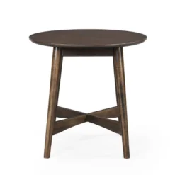 Behrens Mid-Century Modern Wood End Table - Christopher Knight Home -HOMCOM Store GUEST 286e4f92 63ae 41ea bada 86bfa04362bb
