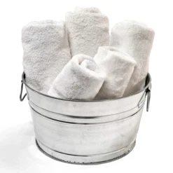 Camco Behrens 5 Gallon Round Galvanized Weatherproof Steel Tub With Wire Handle And Offset Bottom For Indoor Home And Outdoor Garden Use, Silver 9 Camco Behrens 5 Gallon Round Galvanized Weatherproof Steel Tub With Wire Handle And Offset Bottom For Indoor Home And Outdoor Garden Use, Silver -HOMCOM Store GUEST 29becb96 feb6 4cfa 9018 deff76ae9355