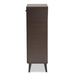 Salma Wood 2 Door Shoe Storage Cabinet Dark Brown - Baxton Studio 15 Salma Wood 2 Door Shoe Storage Cabinet Dark Brown - Baxton Studio -HOMCOM Store GUEST 29c22971 dc64 4f1f 9c64 4844038b97c2