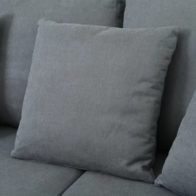 Modern Upholstered 3-Seat Sofa With 4 Pillows-ModernLuxe 9 Modern Upholstered 3-Seat Sofa With 4 Pillows-ModernLuxe - Image 7