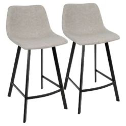 Set Of 2 26" Outlaw Industrial Counter Height Barstool - Lumisource -HOMCOM Store GUEST 29f13f12 a820 4880 b6b9 a8f969b2e68b