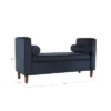 Rimo Velvet Storage Bench - Homepop -HOMCOM Store GUEST 2bb269b3 c89e 4a52 a5d0 0ae9866e893e