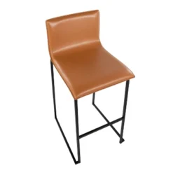 Set Of 2 Mara Upholstered Barstools Camel/Black - Lumisource 14 Set Of 2 Mara Upholstered Barstools Camel/Black - Lumisource -HOMCOM Store GUEST 2bc83e8c 7a34 4ada 8dfc b923ca808985