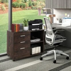 Costway 3-Drawer Wood File Cabinet Mobile Lateral Printer Stand With Open Storage Shelves 10 Costway 3-Drawer Wood File Cabinet Mobile Lateral Printer Stand With Open Storage Shelves -HOMCOM Store GUEST 2bfec7ea 68b9 48c6 8d99 ddd714d90e66