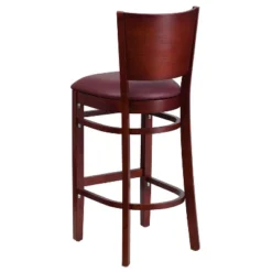 Emma And Oliver Solid Back Wooden Restaurant Dining Barstool 13 Emma And Oliver Solid Back Wooden Restaurant Dining Barstool -HOMCOM Store GUEST 2ddef932 34d2 4a43 a3d5 e1792a4eca35
