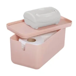 Cade Lidded Storage Bin Blush - IDESIGN 13 Cade Lidded Storage Bin Blush - IDESIGN -HOMCOM Store GUEST 2e1fc6a2 219d 483f be0d 6b3025f8c554