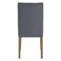 Set Of 2 Westport Tufted Dining Chair Gray - Finch -HOMCOM Store GUEST 2edc656f 2ca6 4cdc bfe5 2c730de3d0e6