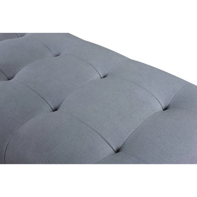 Katharine Bench Gray - Chic Home Design 5 Katharine Bench Gray - Chic Home Design - Image 3