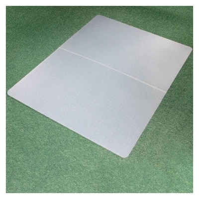 36"x48" Polypropylene Foldable Rectangular Chair Mat For Carpets White - Floortex 8 36"x48" Polypropylene Foldable Rectangular Chair Mat For Carpets White - Floortex - Image 6