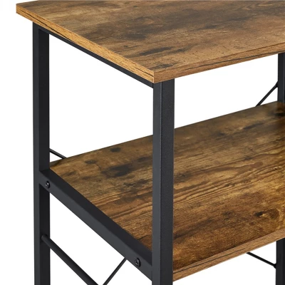 Yaheetech Kitchen Storage Rack With Basket/Hooks/Storage 7 Yaheetech Kitchen Storage Rack With Basket/Hooks/Storage - Image 5