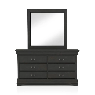 Sliver Dresser And Mirror Set - HOMES: Inside + Out 8 Sliver Dresser And Mirror Set - HOMES: Inside + Out - Image 6