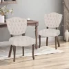 Set Of 2 Crosswind Tufted Dining Chair - Christopher Knight Home 2 Set Of 2 Crosswind Tufted Dining Chair - Christopher Knight Home -HOMCOM Store GUEST 33eb26a2 b8fb 4c46 a08d 82826066b1fa