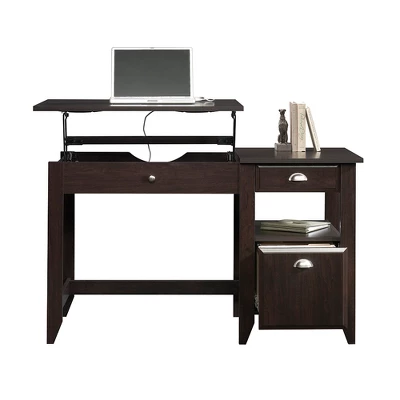 Shoal Creek Lift Top Desk Jamocha Wood - Sauder 4 Shoal Creek Lift Top Desk Jamocha Wood - Sauder - Image 2