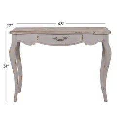 Farmhouse Vintage Console Table White - Olivia & May 22 Farmhouse Vintage Console Table White - Olivia & May -HOMCOM Store GUEST 353a57e7 6c74 4f17 8b13 57dbdb29aa23