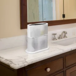 Two Tier Swivel Base Bath Storage - Polder -HOMCOM Store GUEST 35fdf396 e792 4721 95eb 28c03faac698