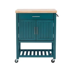 Abigail Kitchen Cart Teal - Powell Company 21 Abigail Kitchen Cart Teal - Powell Company -HOMCOM Store GUEST 36398f55 f9d6 4a95 9e13 f858fffb363a