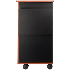 Multimedia Lecture Podium Cart Cherry/Black - Hampden Furnishings -HOMCOM Store GUEST 3689ee8d f83b 449c a04b 8d83e74cdbab