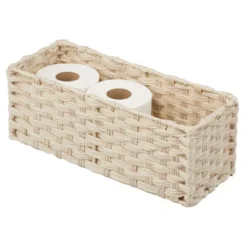 MDesign Woven Seagrass Toilet Tank Storage Basket For Bathroom 19 MDesign Woven Seagrass Toilet Tank Storage Basket For Bathroom -HOMCOM Store GUEST 3773098a ebd5 4bae aff4 3e6c595ab9bc