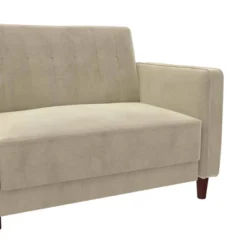 Isabella Tufted Transitional Futon - Room & Joy -HOMCOM Store GUEST 37804564 aa00 43d6 b539 93660d33ce30