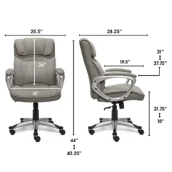 Serta Fabric Executive Chair -HOMCOM Store GUEST 383df9e9 3536 46b2 9c09 34eb1d633619