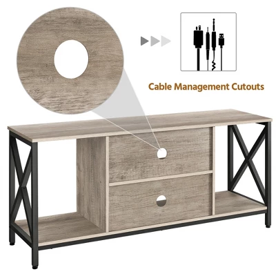 Yaheetech 55-Inch Wide TV Stand TV Console Table For 60-Inch TV 7 Yaheetech 55-Inch Wide TV Stand TV Console Table For 60-Inch TV - Image 5