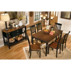 2pc Owingsville Dining Room Side Chair Brown - Signature Design By Ashley -HOMCOM Store GUEST 3a56e619 e853 4d71 a370 060d2ba0fa73