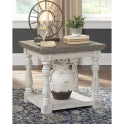 Havalance End Table Gray/White - Signature Design By Ashley