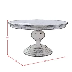 Brixton Calinda Standard Dining Table White - Picket House Furnishings 13 Brixton Calinda Standard Dining Table White - Picket House Furnishings -HOMCOM Store GUEST 3b063d40 9d04 4825 933c d3c998131807