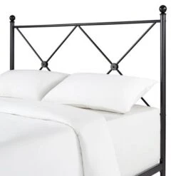 Queen Nelley Double X Bed Black - Inspire Q -HOMCOM Store GUEST 3d67f305 0fa7 4ef2 8004 410e19ae1e5e