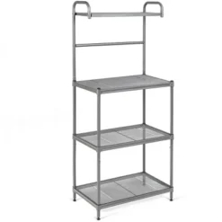 Costway 4-Tier Baker's Rack Microwave Oven Stand Shelves Kitchen Storage Rack Organizer -HOMCOM Store GUEST 3d71fa2c fb5b 4f7f 9978 6a05a73ebdee
