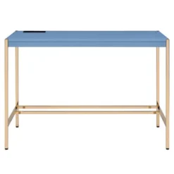 42" Midriaks Writing Desk Navy Blue/Gold Finish - Acme Furniture 14 42" Midriaks Writing Desk Navy Blue/Gold Finish - Acme Furniture -HOMCOM Store GUEST 3d7392b9 b831 4e6c 8a0e 3e4cae74f9f8