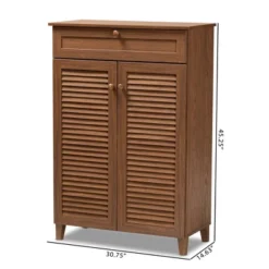 Shelf Wood Shoe Storage Cabinet With Drawer Coolidge Brown - Baxton Studio 19 Shelf Wood Shoe Storage Cabinet With Drawer Coolidge Brown - Baxton Studio -HOMCOM Store GUEST 3d7905af 1462 466a 87bb 7aff0aeb5de6