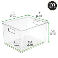 MDesign Storage Organizer Bin With Handles For Cube Furniture, 2 Pack 14 MDesign Storage Organizer Bin With Handles For Cube Furniture, 2 Pack -HOMCOM Store GUEST 3e5dff8e 9d1f 46b1 a4a4 7c539ecc5b10