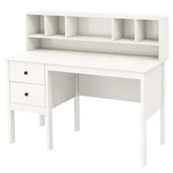 Costway Computer Desk 48" Writing Table W/ Power Outlets 5-Cubby Hutch 2 Storage Drawers -HOMCOM Store GUEST 3e6a8e96 b314 4850 aa88 648dc9a86931