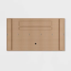 Liberty Panel And TV Stand For TVs Up To 50" White/Brown - Manhattan Comfort -HOMCOM Store GUEST 3e78def4 2552 4082 b86c 8902ce33cb69