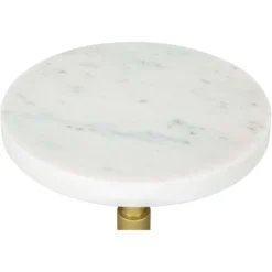 Augustus Side Table Marble White - ZM Home 12 Augustus Side Table Marble White - ZM Home -HOMCOM Store GUEST 3f498e81 9f51 4986 bb5a 8dec3d41a392