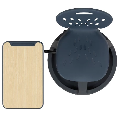 Flash Furniture Dark Gray Mobile Desk Chair With 360 Degree Tablet Rotation And Under Seat Storage Cubby 10 Flash Furniture Dark Gray Mobile Desk Chair With 360 Degree Tablet Rotation And Under Seat Storage Cubby - Image 8