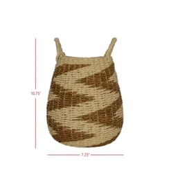 Brown Basket Woven Rope By Foreside Home & Garden -HOMCOM Store GUEST 42841cbd 8316 440b 935e 6e25bc0413dd