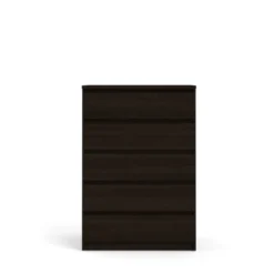 Wood Scottsdale 5 Drawer Chest In Coffee Brown-Tvilum -HOMCOM Store GUEST 442bca27 ad4f 45c3 8eb5 0c123db52110