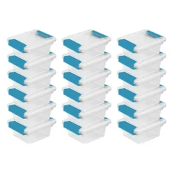 Sterilite Plastic Miniature Clip Storage Box Container With Latching Lid For Home, Office, Workspace, And Utility Space Organization 14 Sterilite Plastic Miniature Clip Storage Box Container With Latching Lid For Home, Office, Workspace, And Utility Space Organization -HOMCOM Store GUEST 446785d2 1077 45f2 819e 7ac23dfeaafd