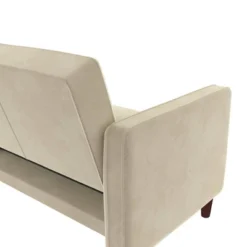 Isabella Tufted Transitional Futon - Room & Joy -HOMCOM Store GUEST 44ea7527 dd23 4cb4 99c7 766b7f02d5b5